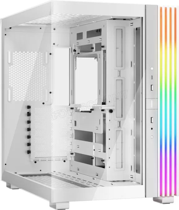 Boitier Moyen Tour ATX be quiet! Light Base 600 DX RGB avec panneaux vitrés (Blanc)