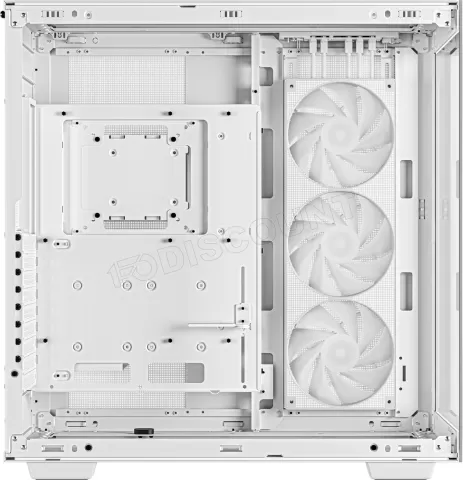 Photo de Boitier Moyen Tour ATX DeepCool CH780 RGB avec panneaux vitrés (Blanc)