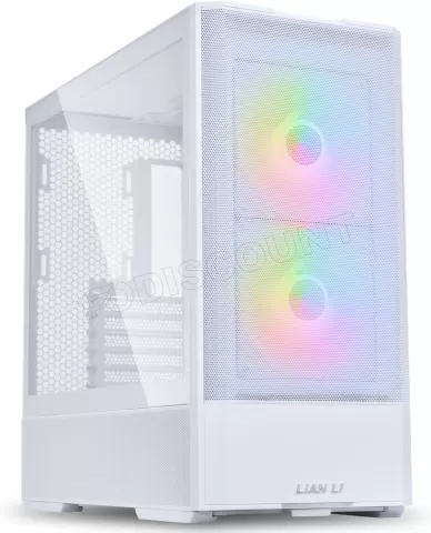 Photo de Boitier Moyen Tour ATX Lian-Li Lancool 207 RGB avec panneau vitré (Blanc)