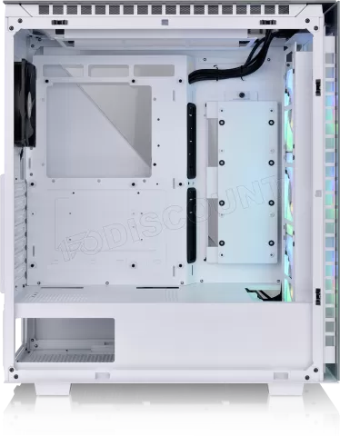 Photo de Boitier Moyen Tour ATX Thermaltake Divider 500 TG RGB avec panneau vitré (Blanc)