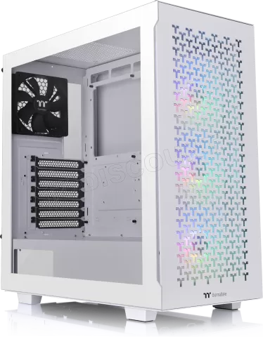 Photo de Boitier Moyen Tour ATX Thermaltake V350 TG Air RGB avec panneau vitré (Blanc)