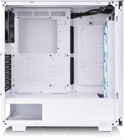 Photo de Boitier Moyen Tour ATX Thermaltake V350 TG Air RGB avec panneau vitré (Blanc)