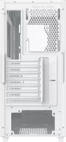 Photo de Boitier Moyen Tour ATX Xigmatek Elite One RGB avec panneaux vitrés (Blanc)