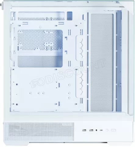 Photo de Boitier Moyen Tour ATX Zalman P40 Prism RGB avec panneaux vitrés (Blanc)