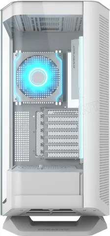 Photo de Boitier Moyen Tour E-ATX Cougar FV270 RGB avec panneaux vitrés (Blanc)