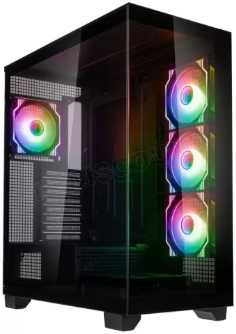 Photo de Boitier Moyen Tour E-ATX Kolink Unity Arena RGB (Noir)