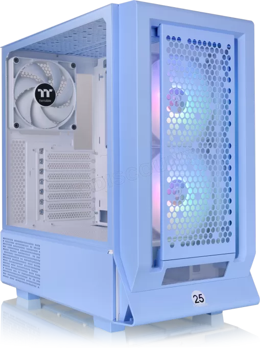 Boitier Moyen Tour E-ATX Thermaltake Ceres 350 MX RGB avec panneaux vitrés (Bleu)