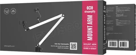 Photo de Bras de microphone articulé Streamplify Mount Arm