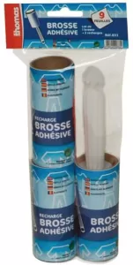 Photo de Brosse adhésive à vêtements Thomas avec 2 recharges