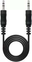 Photo de Câble audio Nanocable Jack 3,5mm M/M 10m (Noir)