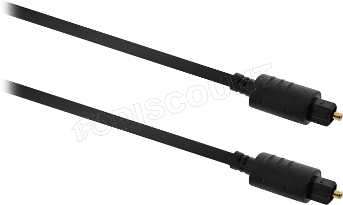 Cable audio optique T'nB Toslink M/M 3m (Noir)