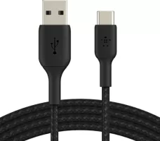 Photo de Câble Belkin BoostCharge USB-A/C 1m M/M (Noir)