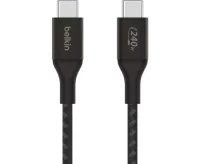 Photo de Câble Belkin BoostCharge USB-C 1m M/M 240W (Noir)