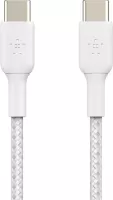 Photo de Câble Belkin BoostCharge USB-C 2m M/M 60W (Blanc)