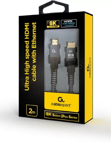 Photo de Cable CableXpert HDMI 2.1 MM 2m (Gris)