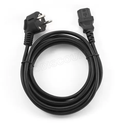 Photo de Cable d'alimentation C13 CableXpert 3m (Noir)