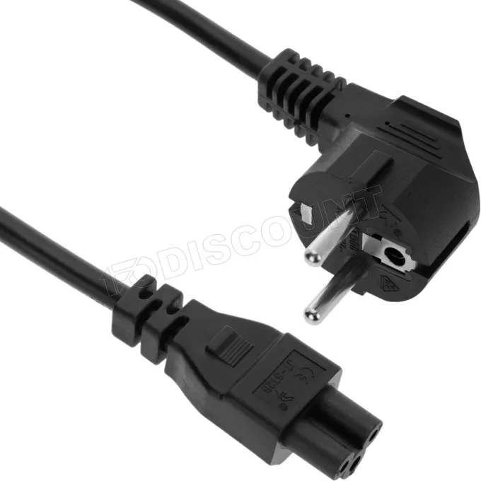 Cable d'Alimentation Tripolaire Gembird 1.80m (Noir)