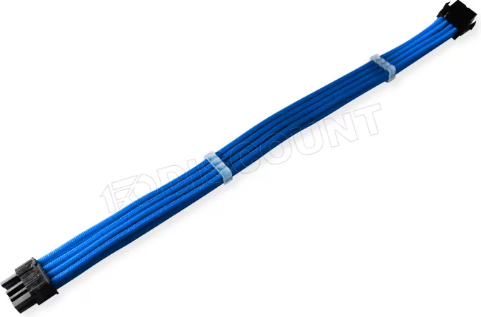 Câble d'extension (Rallonge) Xigmatek iCable VGA - 1x PCIe 6+2 pins (Bleu)