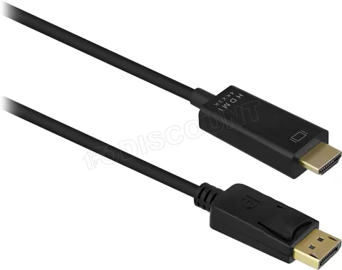 Photo de Câble DisplayPort T'nB vers HDMI 2m M/M (Noir)