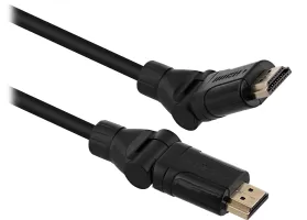 Photo de Cable HDMI 2.0 T'nB 2m M/M 360° (Noir)