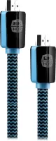 Photo de Câble HDMI 2.1 T'nB M/M 2m (Noir/Bleu)