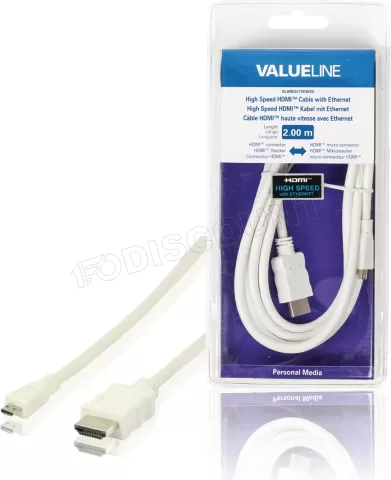 Câble adaptateur Valueline MHL / HDMI et Micro USB mâle vers HDMI