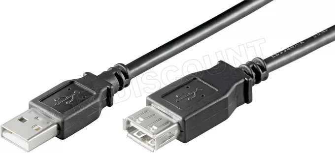 Cable USB 2.0 Goobay 3m M/F (rallonge)