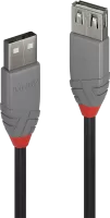 Photo de Cable USB 2.0 Lindy 3m M/F (rallonge)