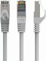 Photo de Câble/Cordon réseau CableXpert RJ45 Catégorie 6 FTP (F/UTP) Droit 2m (Gris)