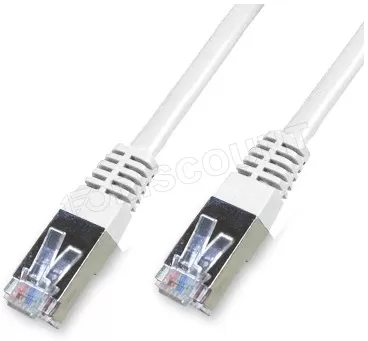 Câble/Cordon réseau RJ45 Catégorie 6E FTP (F/UTP) Droit 10m (Gris)