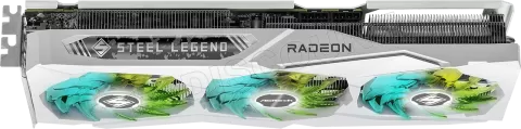 Photo de Carte Graphique AMD ASRock Radeon RX 7600 XT Steel Legend OC 16Go