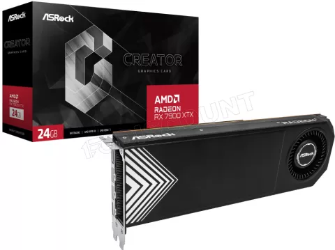 Photo de Carte Graphique AMD ASRock Radeon RX 7900 XTX Creator 24Go