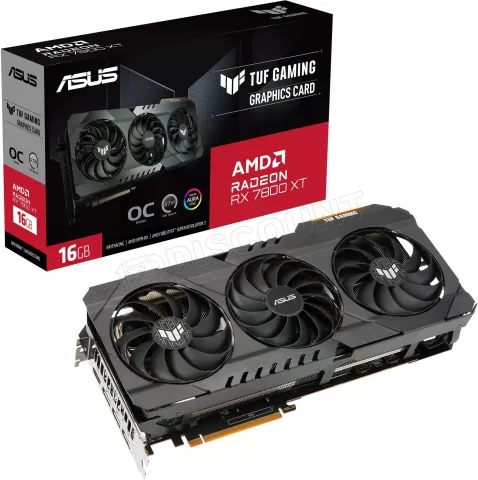 Photo de Carte Graphique AMD Asus Radeon RX 7900 XTX Tuf Gaming OC 24Go