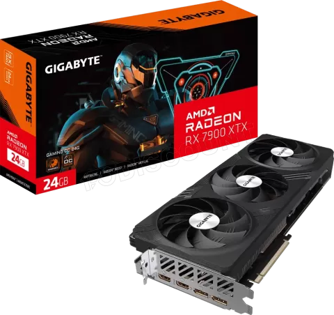 Photo de Carte Graphique AMD Gigabyte Radeon RX 7900 XTX Gaming OC 24Go