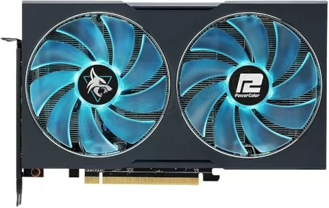 Photo de Carte Graphique AMD PowerColor Radeon RX 7600 XT Hellhound 16Go