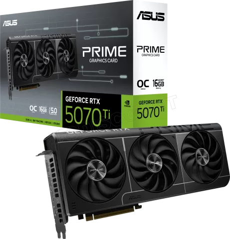 Photo de Carte Graphique Asus GeForce RTX 5070 Ti Prime OC