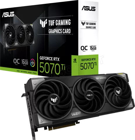 Photo de Carte Graphique Asus GeForce RTX 5070 Ti Tuf Gaming OC