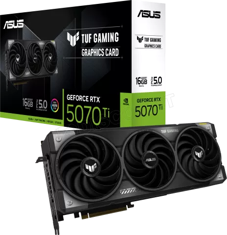 Photo de Carte Graphique Asus GeForce RTX 5070 Ti Tuf Gaming