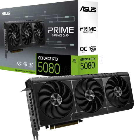 Photo de Carte Graphique Asus GeForce RTX 5080 Prime OC