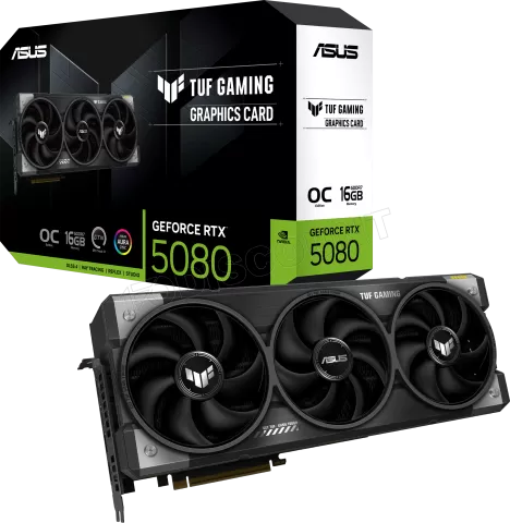 Photo de Carte Graphique Asus GeForce RTX 5080 Tuf Gaming OC