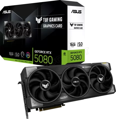 Photo de Carte Graphique Asus GeForce RTX 5080 Tuf Gaming