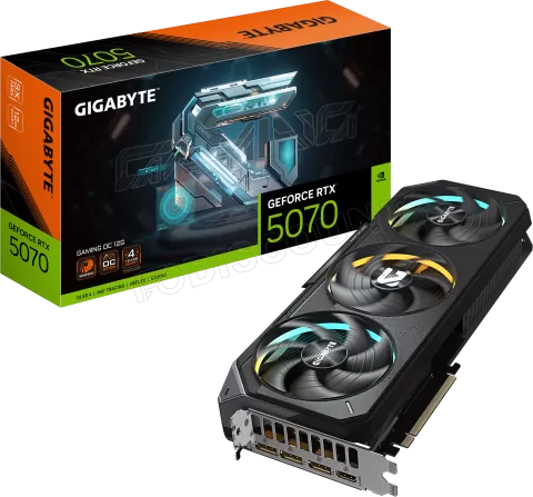 Photo de Carte Graphique Gigabyte GeForce RTX 5070 Gaming OC