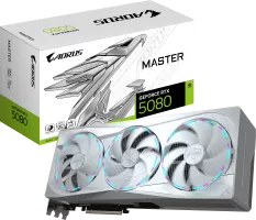 Photo de Gigabyte RTX 5080 Aorus Master Ice