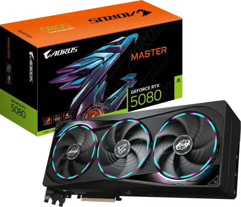 Photo de Carte Graphique Gigabyte GeForce RTX 5080 Aorus Master