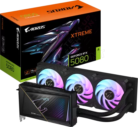 Photo de Carte Graphique Gigabyte GeForce RTX 5080 Aorus Xtreme Waterforce