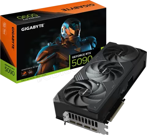 Photo de Carte Graphique Gigabyte GeForce RTX 5090 Windforce OC