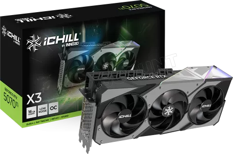 Photo de Carte Graphique Inno3D GeForce RTX 5070 Ti iChill X3