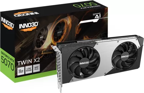 Photo de Carte Graphique Inno3D GeForce RTX 5070 Twin X2