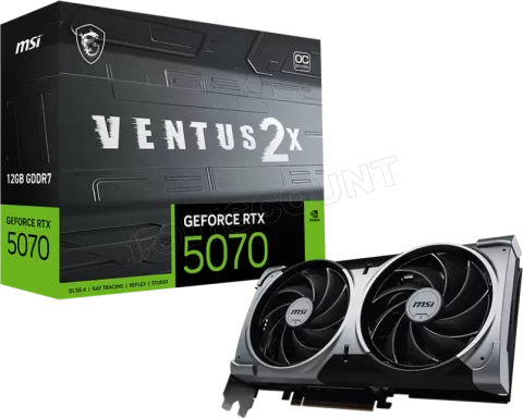 Photo de Carte Graphique MSI GeForce RTX 5070 Ventus 2X OC