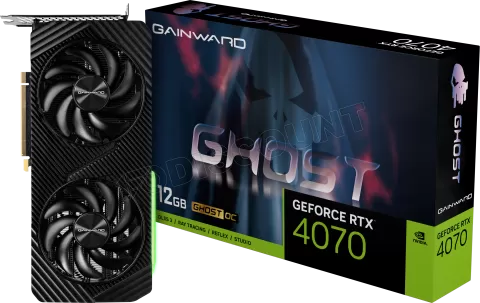 Photo de Carte Graphique Nvidia Gainward GeForce RTX 4070 Ghost OC 12Go